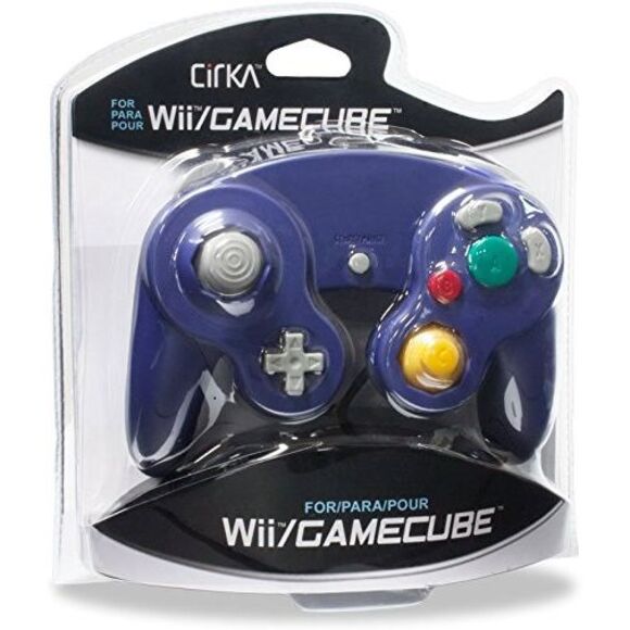 Nintendo Wii/ GameCube Wired Controller (Purple) - CirKa - Picture 2 of 3